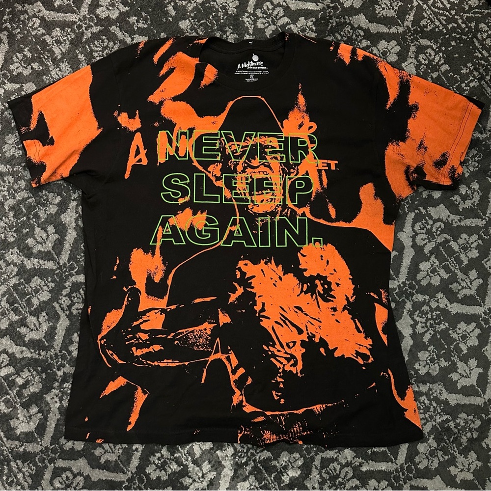 Nightmare on Elm Street Freddy Never Sleep Again TShirt Horror Size XL